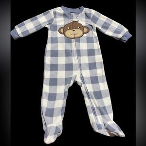 Carter’s Fleece Monkey Face Pajama
